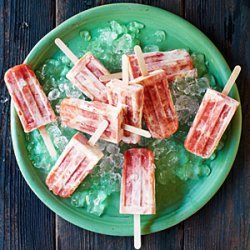 Nectarine Creamsicles with Rose Water recipe
