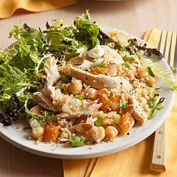 Couscous with Chicken, Chickpeas and Apricots recipe