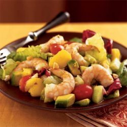Tropical Chopped Salad with Shrimp recipe