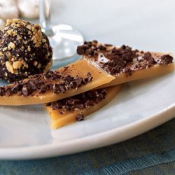 Chocolate-Speckled Toffee recipe