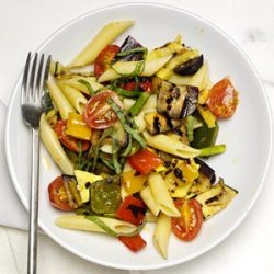 Penne with Mixed Grilled Vegetables recipe