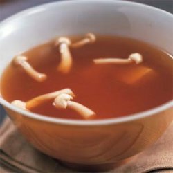 Miso Soup with Enoki Mushrooms recipe