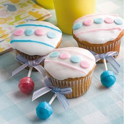 Baby Rattle Cupcakes recipe