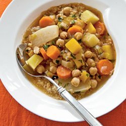 Chickpea and Winter Vegetable Stew recipe