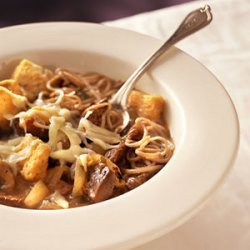 French Onion-Beef Bowl recipe