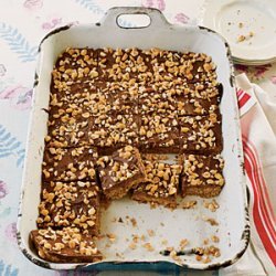 Peanut Butter-Chocolate-Oatmeal Cereal Bars recipe