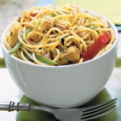 Sweet-Hot Asian Noodle Bowl recipe