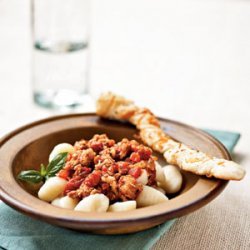 Gnocchi with Turkey Ragù recipe