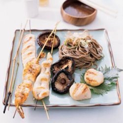 Grilled Seafood or Chicken Skewers recipe