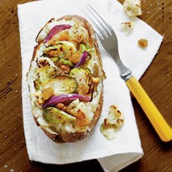 Roasted Vegetable Loaded Potatoes recipe