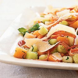 Melon and Prosciutto Salad with Parmigiano-Reggiano recipe