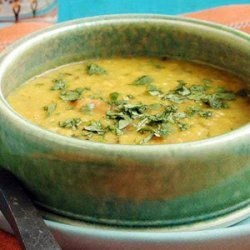 Lentil Dal with Garlic-and-Cumin-Infused Oil recipe