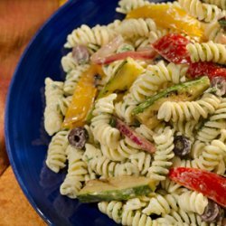 Pasta Salad with Roasted Vegetables recipe