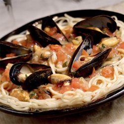 Linguine with Mussels recipe