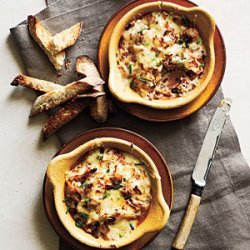Caramelized Onion, Gruyère, and Bacon Spread recipe