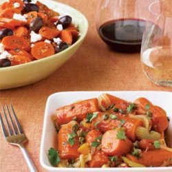 Braised Carrots with Orange and Capers recipe