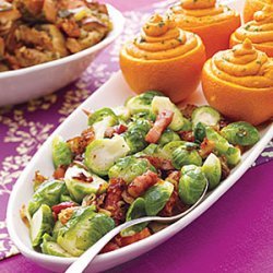 Brussels Sprouts with Caramelized Onions recipe