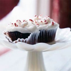 Chocolate Cupcakes with Peppermint Frosting recipe