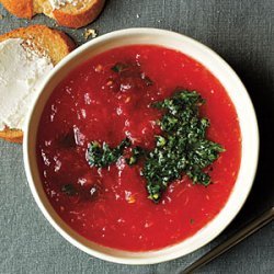 Minty Tomato Soup recipe