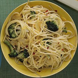 Spaghetti with Broccoli and Lemon recipe