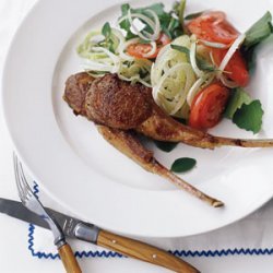 Mediterranean Lamb Chops recipe