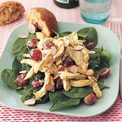 Curried Chicken and Grape Salad recipe