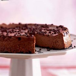 Creamy Chocolate-Amaretto Cheesecake recipe