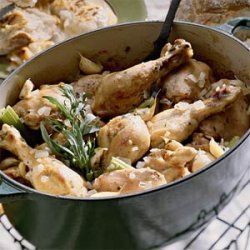 Chicken with 40 Cloves of Garlic recipe