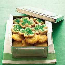 Shamrock and Gold Coin Cookies recipe