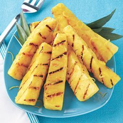 Lemon-Sugar Grilled Pineapple recipe