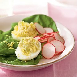 Crab Salad-Stuffed Eggs recipe