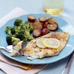 Flounder with Lemon-Lime Butter recipe