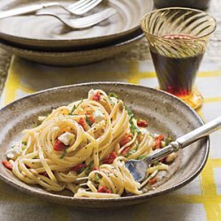 Linguine With Sun-Dried Tomatoes recipe
