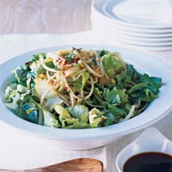 Crisp Lettuces with Asian Noodles recipe