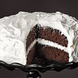 Chocolate Cake with Fluffy Frosting recipe