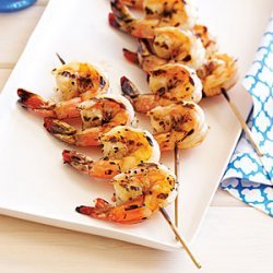 Salt-cured Ouzo Shrimp recipe
