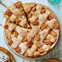 Cranberry-Apple Pie with Pecan Shortbread Crust recipe