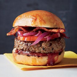 Tennessee Burger with Bourbon and BBQ Sauce recipe
