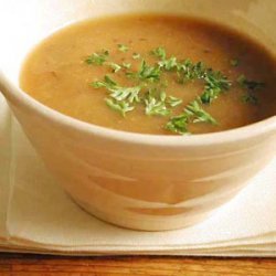 Creamy Roasted-Onion Soup recipe
