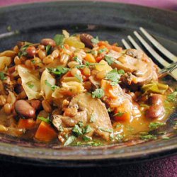 Wheat Berry, Black Bean, and Vegetable Stew recipe