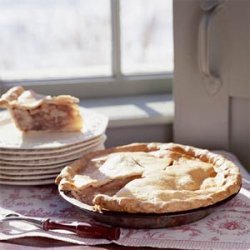 Pear, Walnut, and Maple Syrup Pie recipe