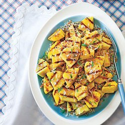 Grilled Pineapple with Lime and Coconut recipe