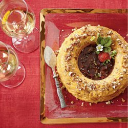 Cheese Ring with Strawberry Preserves recipe