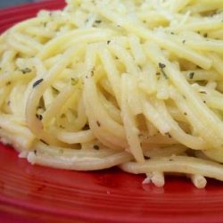 Herb-Buttered Spaghetti recipe