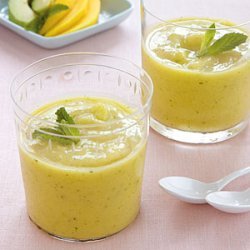 Creamy Mango, Avocado, and Lime Smoothie recipe