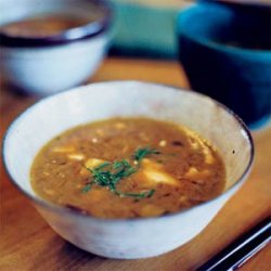 Fennel-Ginger Miso Soup recipe