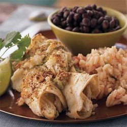 Chicken Enchiladas with Salsa Verde recipe