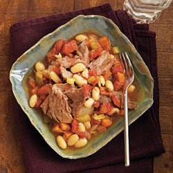 Tarragon Lamb Shanks with Cannellini Beans recipe