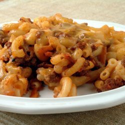 Beef, Cheese, and Noodle Bake recipe