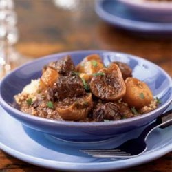 Spicy Lamb Stew with Parsnips and Figs recipe